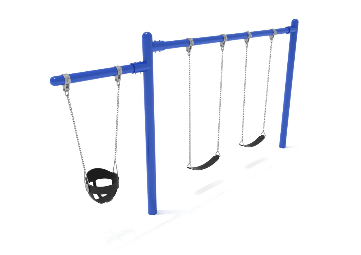 7/8 feet high Elite Cantilever Swing - 1 Bay