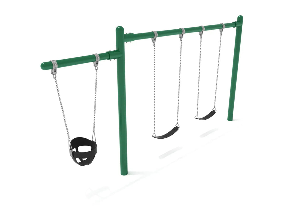 7/8 feet high Elite Cantilever Swing - 1 Bay