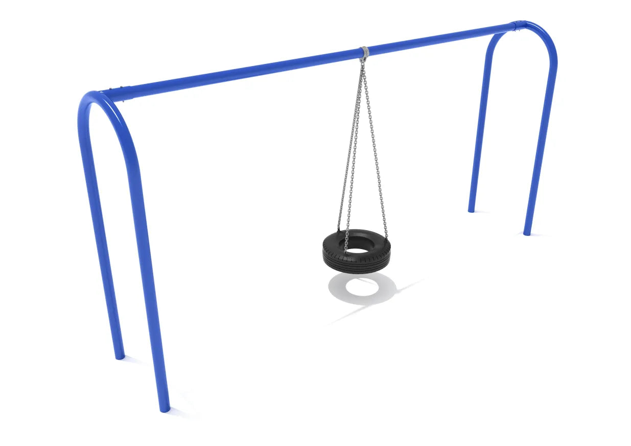 8-Feet High Elite Arch Post Tire Swing