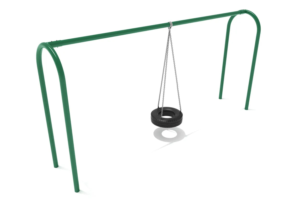 8-Feet High Elite Arch Post Tire Swing