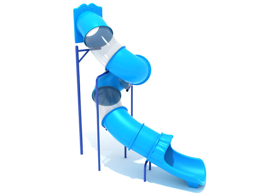 12 Foot Spiral Tube Slide, Slide and Mounts Order